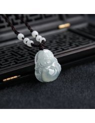 笑佛凝瑞·吉玉楼御翠旗舰店翡翠吊坠赏析